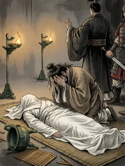 Yan Ying Mourning Duke Zhuang's Corpse and Cui Zhu Sparing Him Case