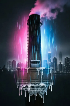 Neon Over Bone